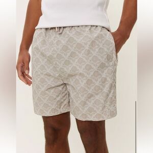 Les Deux Flower Tile Track Men’s Shorts size L